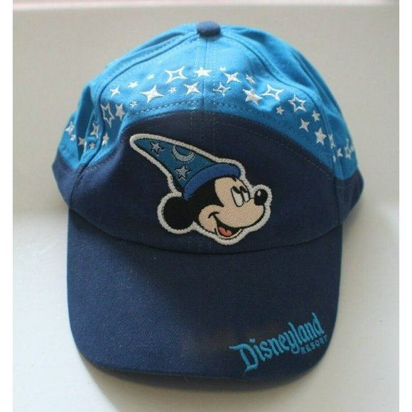 Disney Other - Magical Wizard Mickey Mouse Disneyland Resorts 2017 Youth Baseball Cap